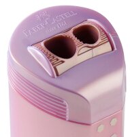 FABER-CASTELL Grip Sparkle Bleistift-Set B rose metallic, 1 Set