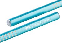 FABER-CASTELL Grip Sparkle Bleistift-Set B ocean metallic, 1 Set
