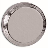 MAUL Magnet silber, Metall Ø 1,6 x 0,7 cm, 1 St.