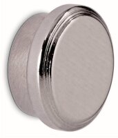 MAUL Magnet silber, Metall Ø 1,6 x 0,7 cm, 1 St.