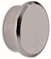 MAUL Magnet silber, Metall Ø 2,2 x 0,9 cm, 1 St.