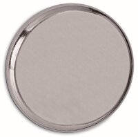 MAUL Magnet silber, Metall Ø 2,5 x 0,9 cm, 1 St.