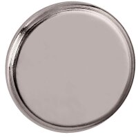 MAUL Magnet silber, Metall Ø 3,0 x 0,9 cm, 1 St.