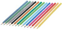 FABER-CASTELL Colour Grip Buntstifte farbsortiert, 13 St.
