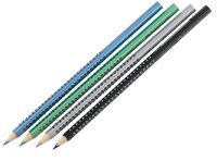FABER-CASTELL Colour Grip Buntstifte farbsortiert, 13 St.