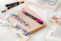 uni-ball POSCA Marker Metalletui DIY Acrylstift farbsortiert, 20 St.  ( 186829 )