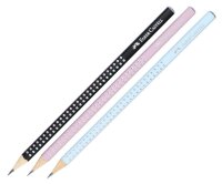 FABER-CASTELL Sparkle New Harmony Bleistifte B rose...