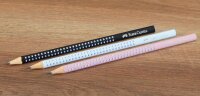 FABER-CASTELL Sparkle New Harmony Bleistifte B rose shadows, sky blue, schwarz,   ( 218470 )