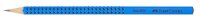 FABER-CASTELL GRIP 2001 Bleistift-Set B blau, 1 Set