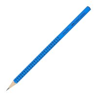 FABER-CASTELL GRIP 2001 Bleistift-Set B blau, 1 Set