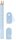 FABER-CASTELL Grip Sparkle Bleistift-Set B sky blue, 1 Set