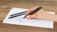 FABER-CASTELL Kugelschreiber-Set Urban schwarz, Schreibfarbe: blau, 1 Set