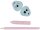 FABER-CASTELL GRIP Bleistift-Set B rose shadow, 1 Set