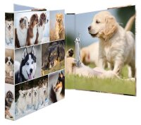 HERMA Animals Hunde Ringbuch 2-Ringe Motiv 3,5 cm DIN A4,...