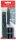 FABER-CASTELL GRIP 2001 Bleistift-Set B schwarz, 1 Set