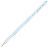 FABER-CASTELL GRIP 2001 Bleistift-Set B sky blue, 1 Set
