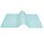 helit Schreibtischunterlage hellblau Kunststoff 60,0 x 35,0 cm, 1 St.