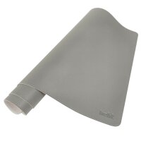 helit Schreibtischunterlage grau Kunststoff 60,0 x 35,0 cm, 1 St.