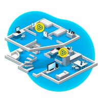 FRITZ! FRITZ!Box 7530AX + 1200AX Router und Repeater, 1 St.