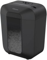 Fellowes Powershred LX45 Aktenvernichter mit Partikelschnitt P-4, 4 x 37 mm, bis 8 Blatt, schwarz