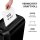 Fellowes Powershred LX65 Aktenvernichter mit Partikelschnitt P-4, 4 x 40 mm, bis 10 Blatt, schwarz
