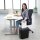 Fellowes Powershred LX65 Aktenvernichter mit Partikelschnitt P-4, 4 x 40 mm, bis 10 Blatt, schwarz
