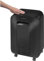 Fellowes Powershred LX200 Aktenvernichter mit Partikelschnitt P-4, 4 x 12 mm, bis 12 Blatt, schwarz