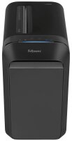 Fellowes Powershred LX220 Aktenvernichter mit Partikelschnitt P-4, 4 x 12 mm, bis 12 Blatt, schwarz
