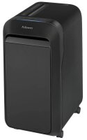 Fellowes Powershred LX220 Aktenvernichter mit Partikelschnitt P-4, 4 x 12 mm, bis 12 Blatt, schwarz
