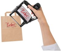 trodat Papier-Tragetaschen TÜTLE XL braun 32,0 x 41,0 cm, 100 St.