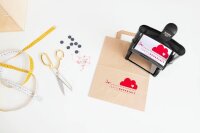 trodat Papier-Tragetaschen TÜTLE XL braun 32,0 x 41,0 cm, 100 St.