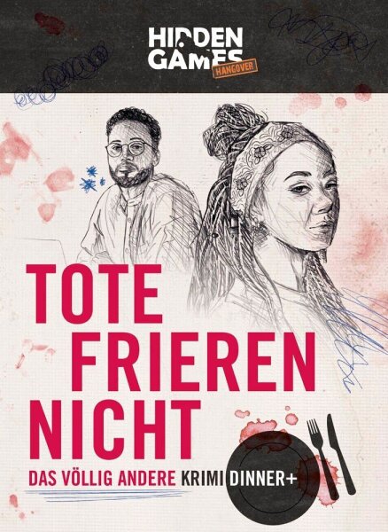 HIDDEN GAMES Krimispiel Tote frieren nicht Escape-Room Spiel, 1 St.