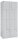BISLEY LIGHT Z-Spind lichtgrau GL08Z645, 4 Schließfächer 80,0 x 50,0 x 185,0 cm