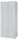 BISLEY LIGHT Z-Spind lichtgrau GL08Z645, 4 Schließfächer 80,0 x 50,0 x 185,0 cm