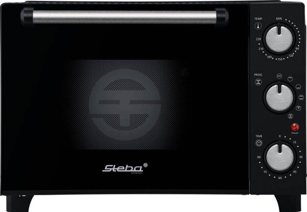 Steba KB M19 Minibackofen 1.400 W schwarz/silber
