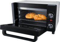 Steba KB A9 Minibackofen 1.050 W schwarz/silber