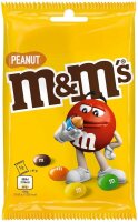 m&ms PEANUT Schokobonbons 82,0 g, 1 St.