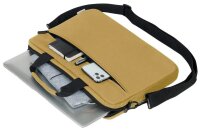 BASE XX Laptoptasche Slim Kunstfaser camel braun D31960 bis 35,8 cm (14,1 Zoll)