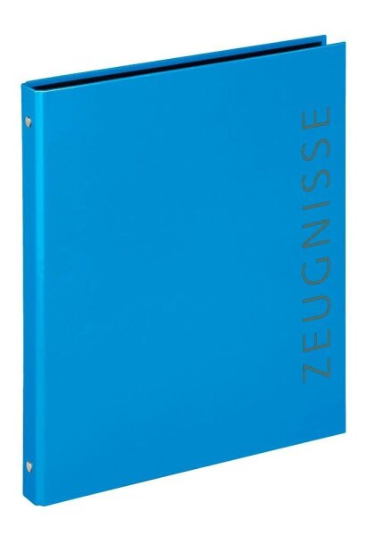 VELOFLEX VELOCOLOR® Ringbuch 4-Ringe blau DIN A4, 1 St.