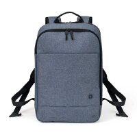 DICOTA Laptop-Rucksack Slim Eco MOTION Kunstfaser denim...