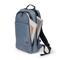 DICOTA Laptop-Rucksack Slim Eco MOTION Kunstfaser denim...