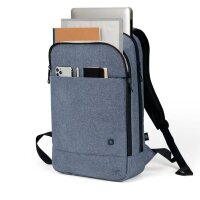 DICOTA Laptop-Rucksack Slim Eco MOTION Kunstfaser denim blau bis 35,8 cm (14,1 Zoll)