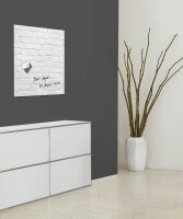 SIGEL Glas-Magnettafel artverum® 48,0 x 48,0 cm...