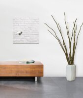 SIGEL Glas-Magnettafel artverum® 48,0 x 48,0 cm White-Klinker