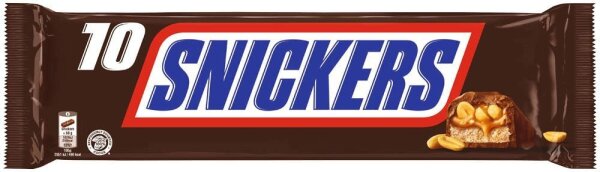 SNICKERS Schokoriegel 10 Riegel  ( 463487 )