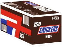 SNICKERS Minis Schokoriegel 150 Riegel  ( 462600 )