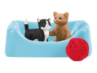 Schleich® Farm World 42501 Spielspaß für niedliche Katzen Spielfiguren-Set
