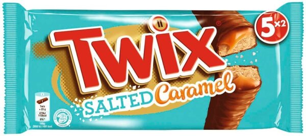 TWIX Salted Caramel Schokoriegel 230,0 g  ( 461866 )