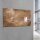 SIGEL Glas-Magnettafel artverum® 91,0 x 46,0 cm Used-Bronze