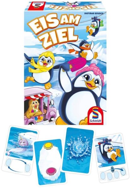 Schmidt Eis am Ziel Kartenspiel, 1 St.